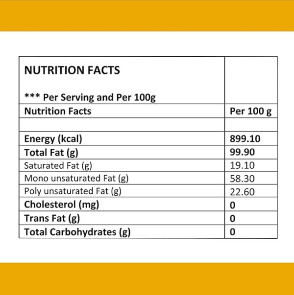 ORGREENIC Cold Pressed Groundnut Oil - 15 Litre Tin Can img 6