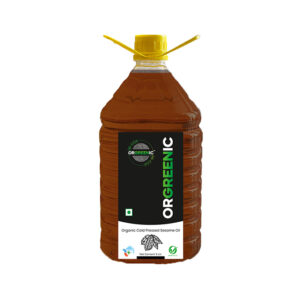 ORGREENIC Cold Pressed Sesame(Gingelly) Oil 5 Litre img